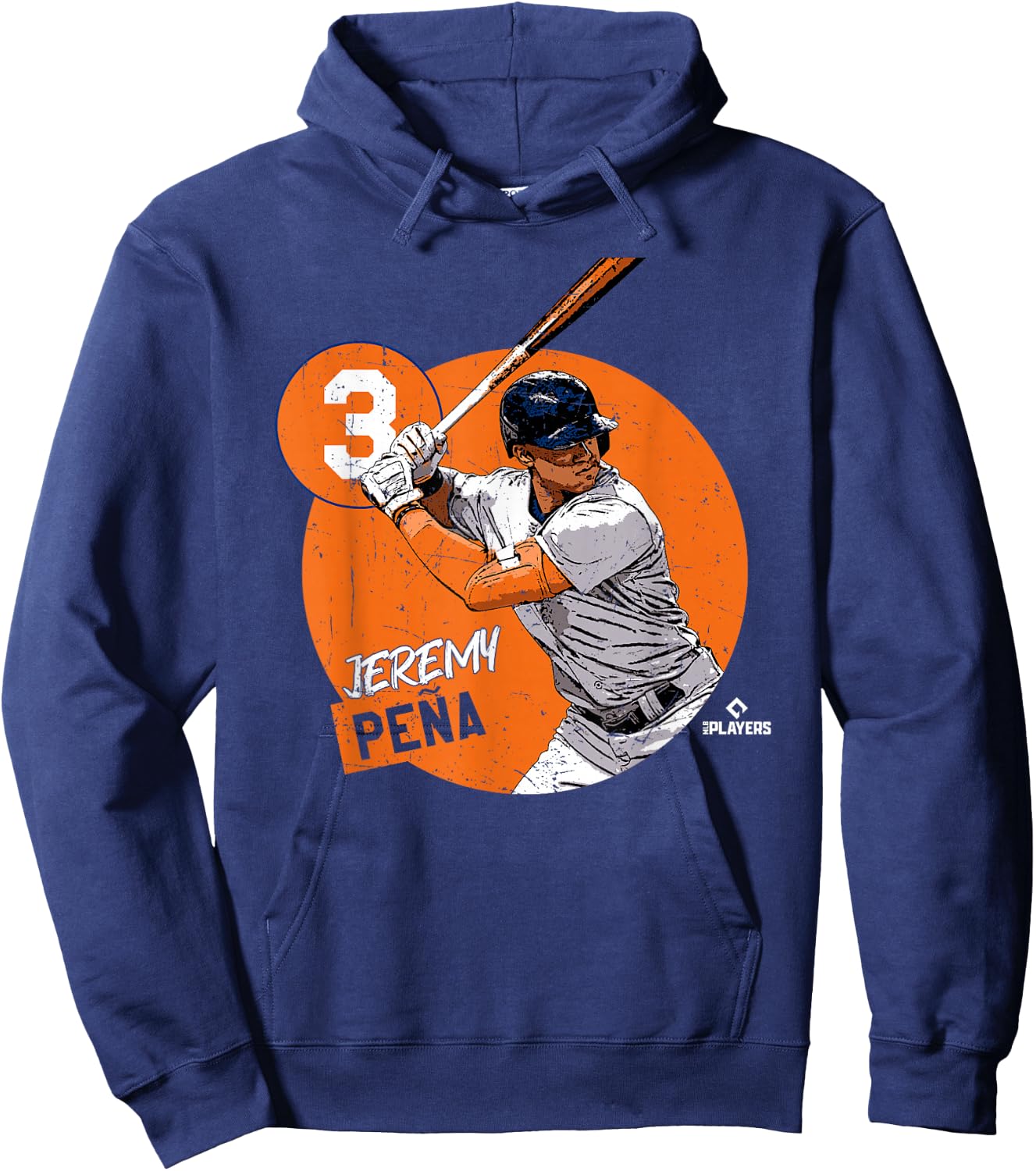 Jeremy Peña | Houston Baseball MLB Players | MLBJPEN4020-S Hoodie - Hoodie | Navy