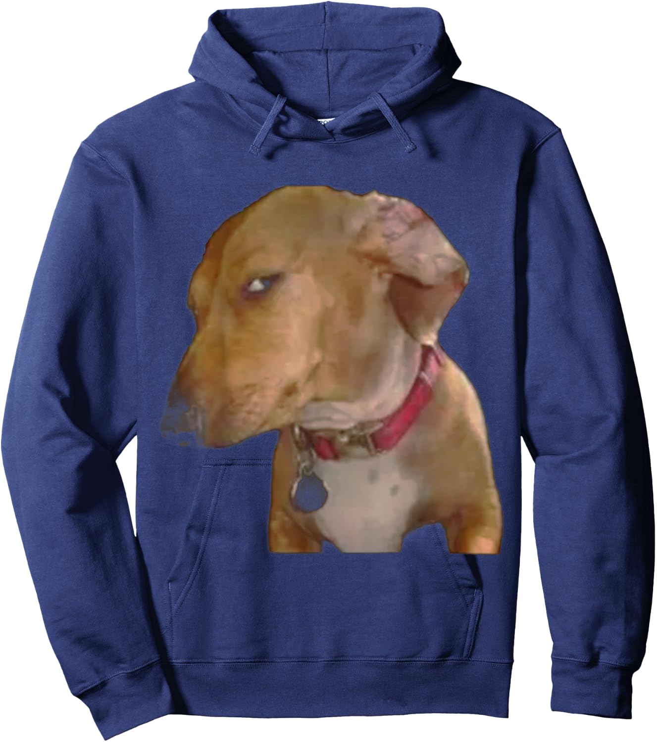 Bombastic Side Eye Funny Dog Hoodie - Hoodie | Navy