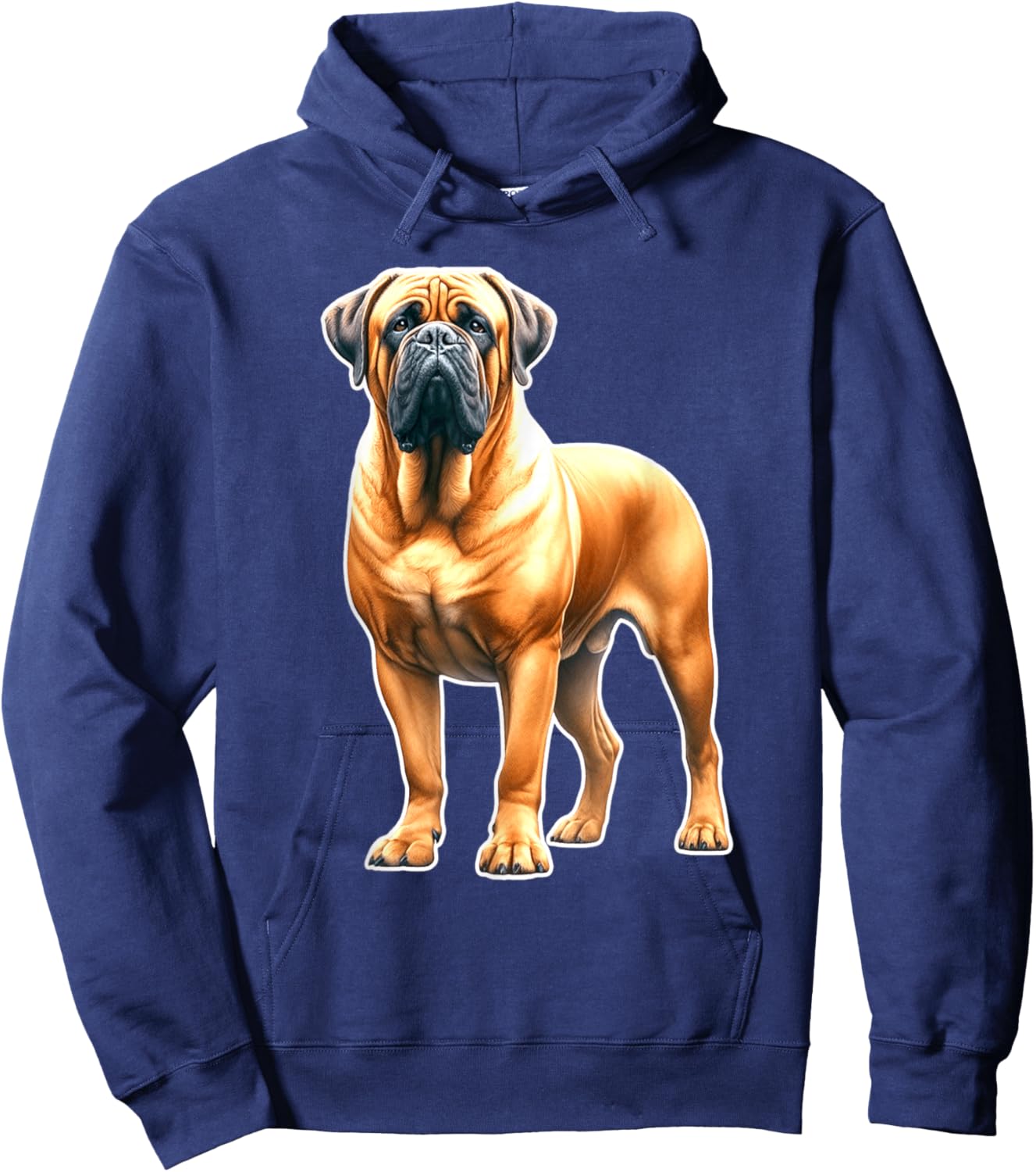 Bullmastiff x Mastiff Dog Hoodie - Hoodie | Navy