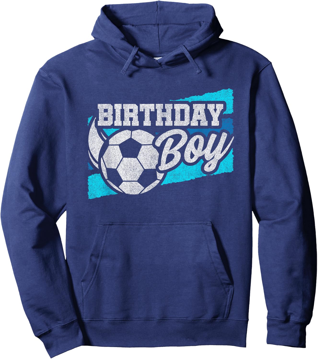 Soccer Birthday Party - Birthday Boy - Soccer Birthday Hoodie - Hoodie | Navy