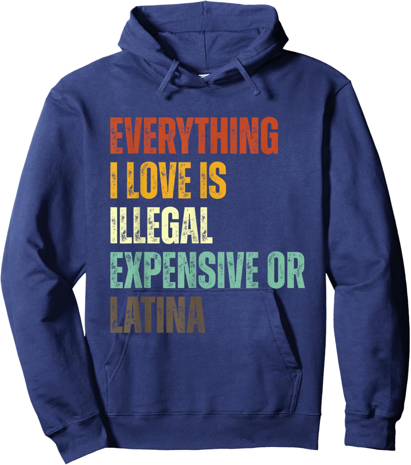 Funny Hoodie - Hoodie | Navy