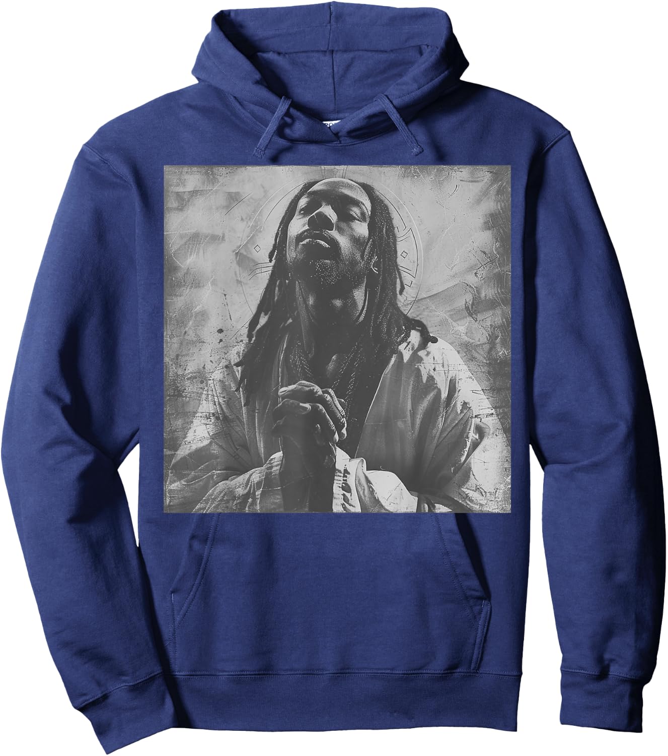 Black Jesus, Christianity, Church, Christ, Jesus Hoodie - Hoodie | Navy