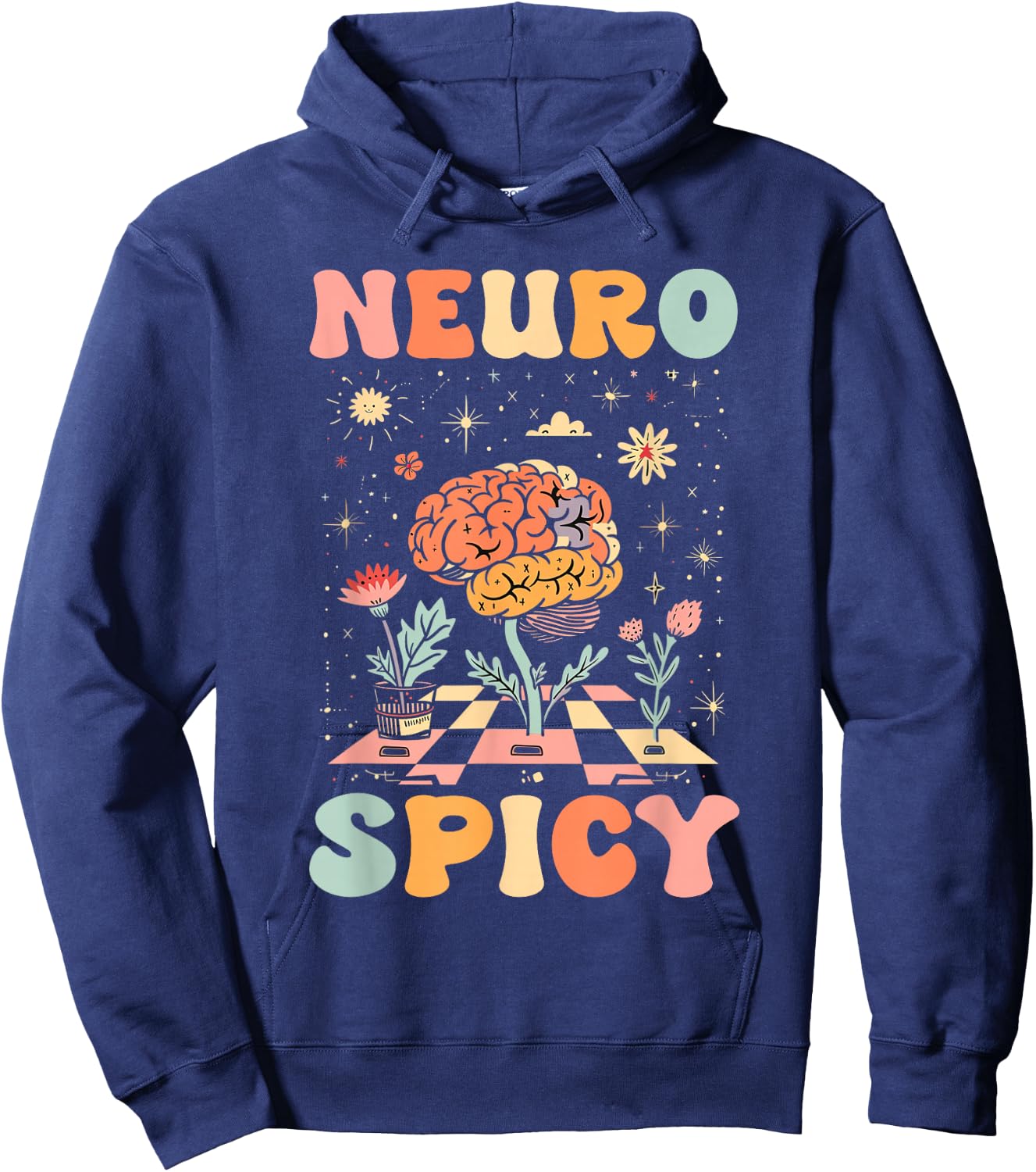 Neurodiversity - Neurospicy Neuro Spicy Shirt - Neurospicy Hoodie - Hoodie | Navy