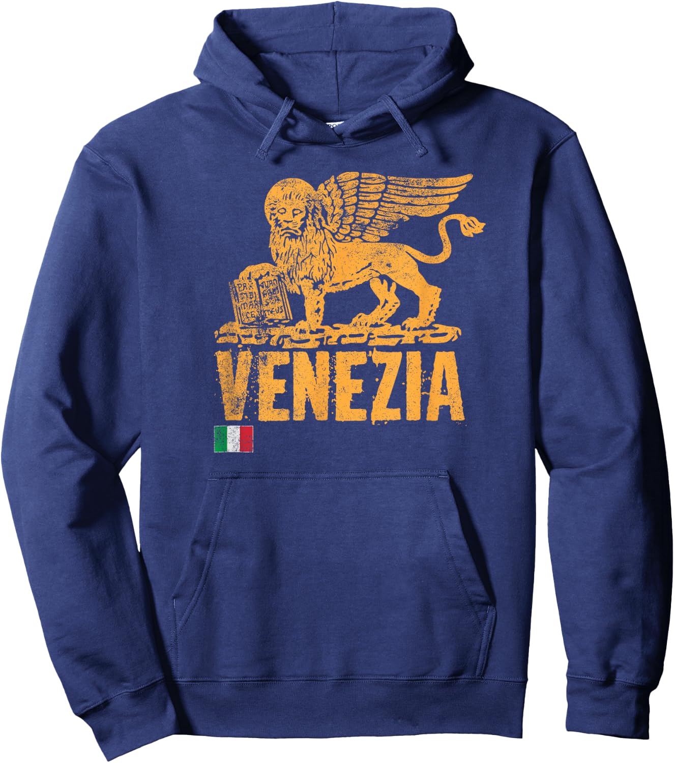 Venezia Leone San Marco Italian lion Venice Italy Italy Hoodie - Hoodie | Navy
