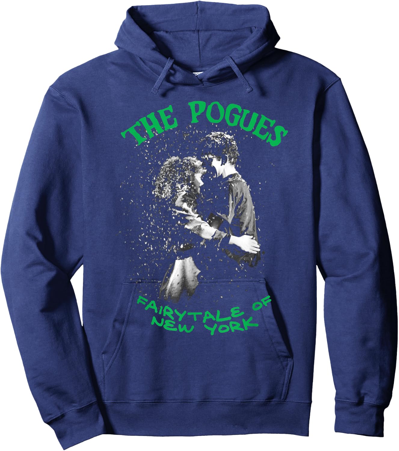 The Pogues Official Fairy Tale in New York Christmas Hoodie - Hoodie | Navy