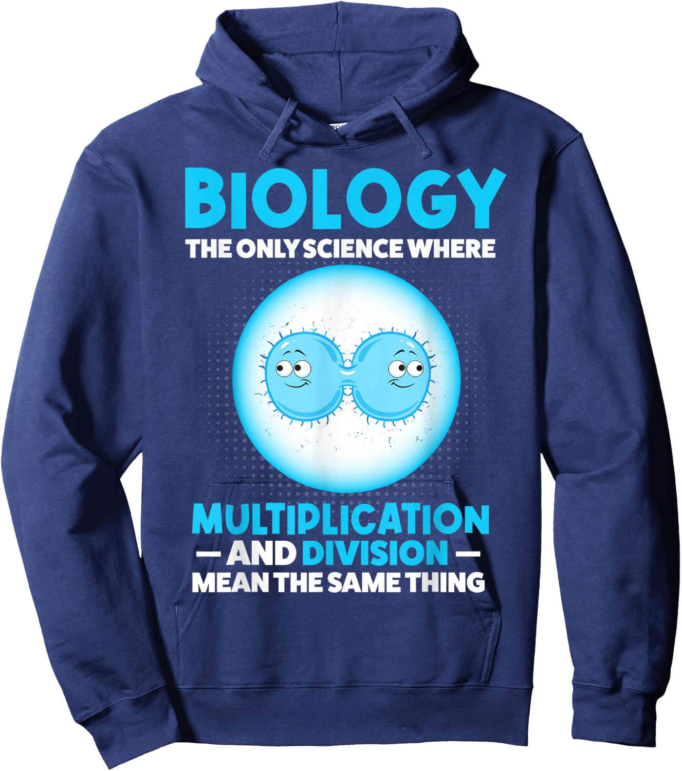 Biology Facts Science Teacher Student Biologist Hoodie - Hoodie | Navy