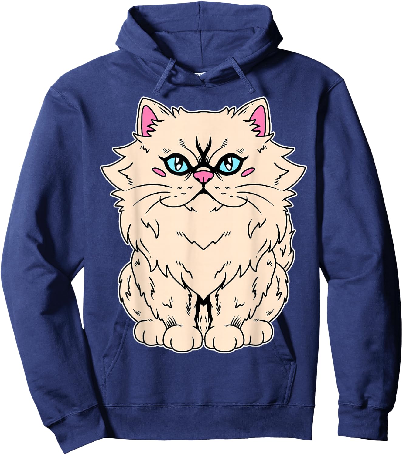 Persian Cat Hoodie - Hoodie | Navy