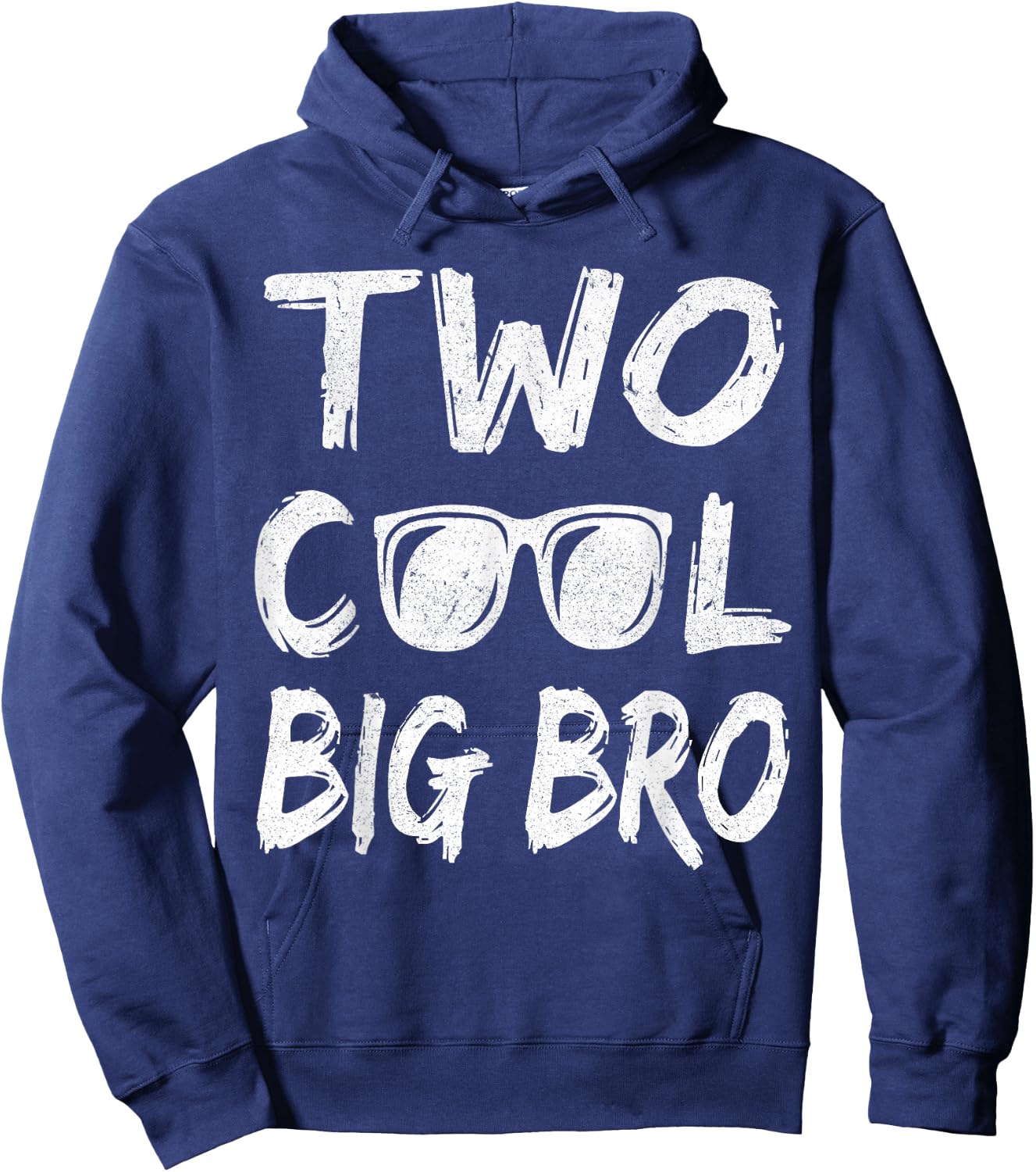 Big Brother Of The Birthday Boy Two Cool 2nd Bday Family Hoodie - Hoodie | Navy