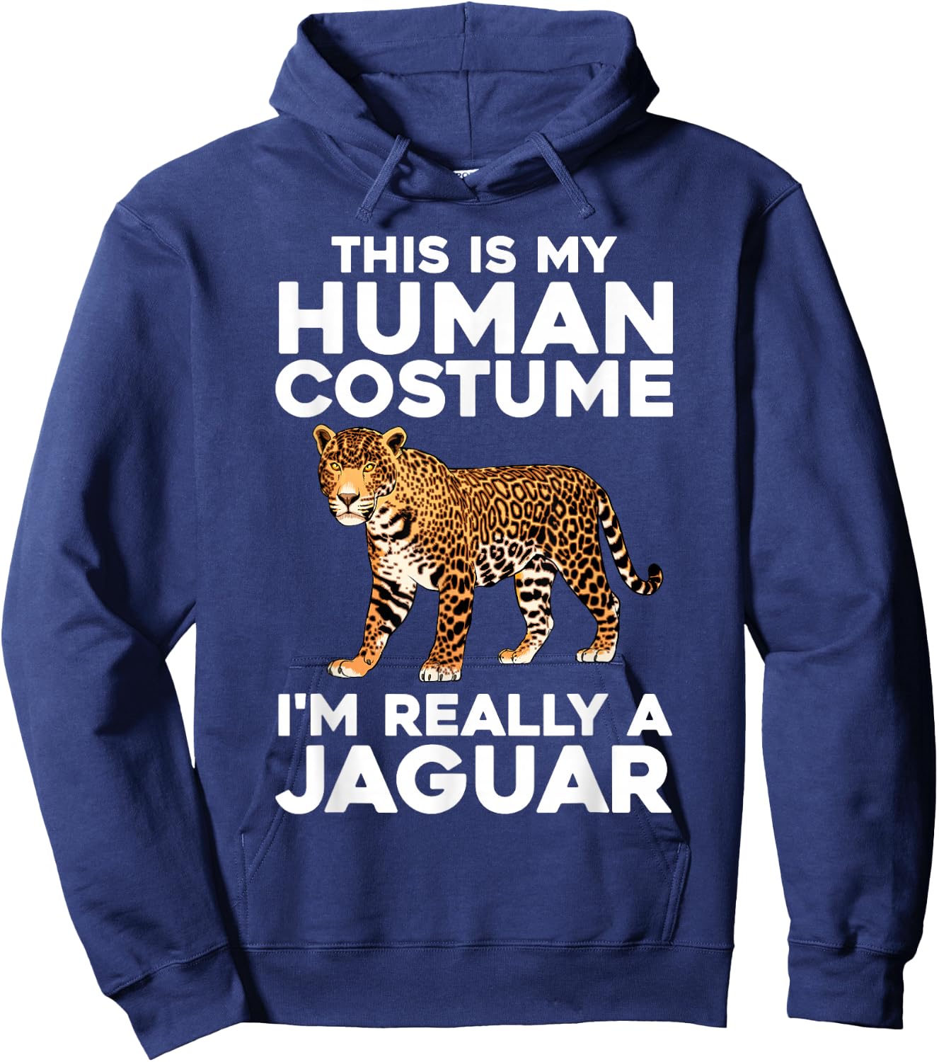 Cool Jaguar Design Women Kids Cheetah Jaguar Lover Hoodie - Hoodie | Navy