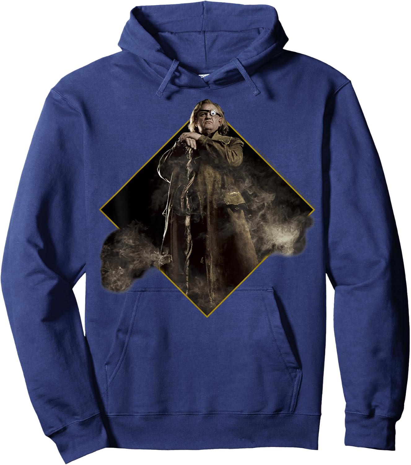 Harry Potter Alastor Mad Eye Moody Character Portrait Hoodie - Hoodie | Navy