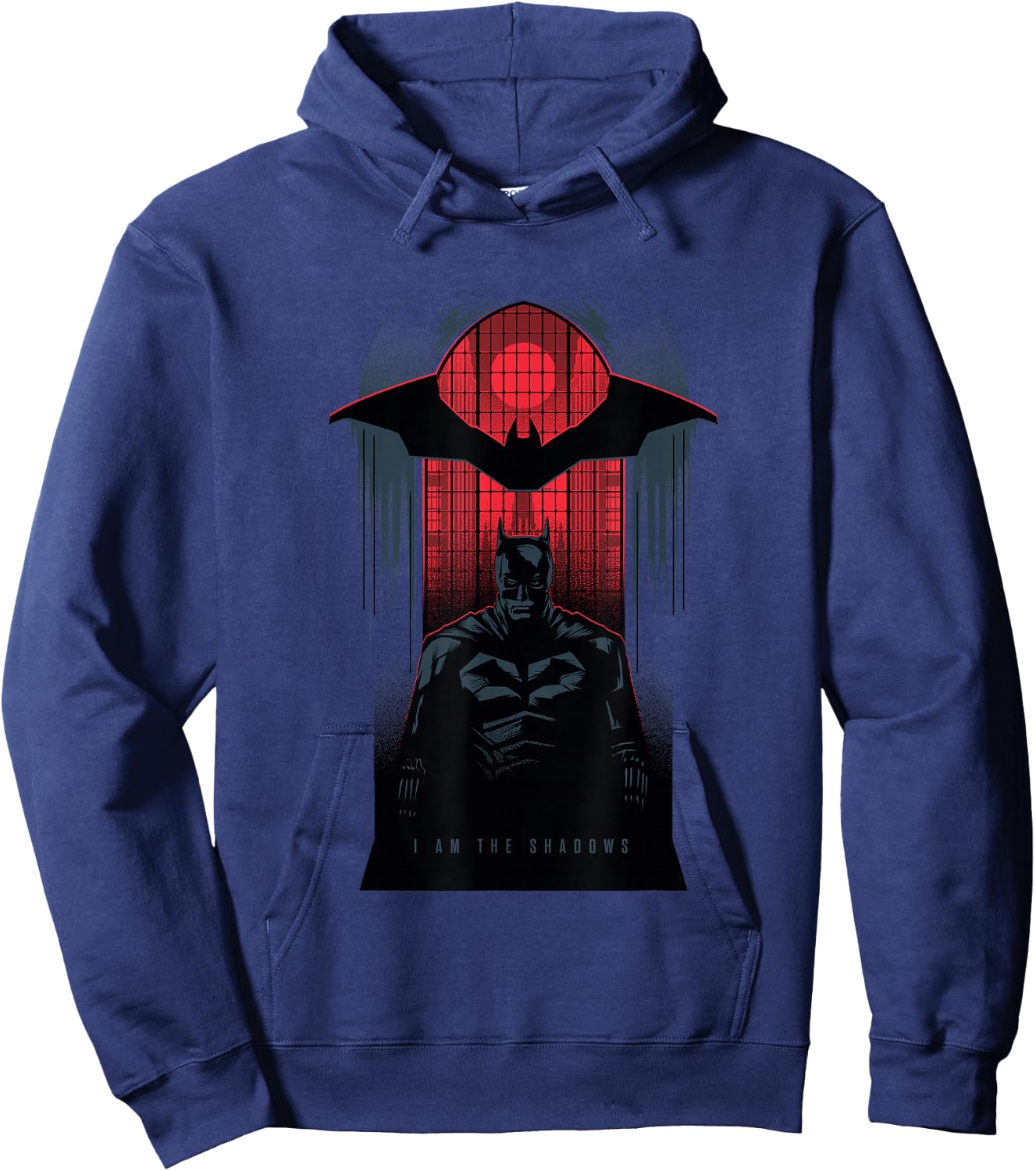 The Batman I Am The Shadows Hoodie - Hoodie | Navy