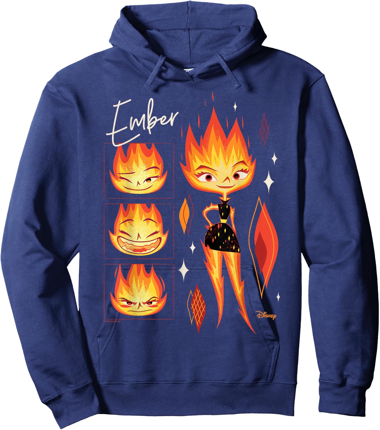 Elemental - Ember Hoodie - Hoodie | Navy