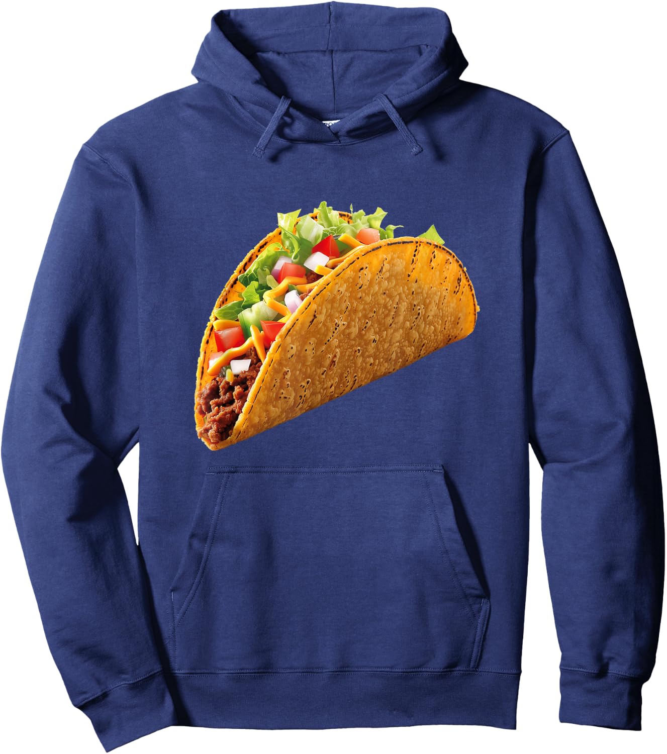 Taco Mexico Mexican Food Funny Halloween Costume Graphic. Hoodie - Hoodie | Navy