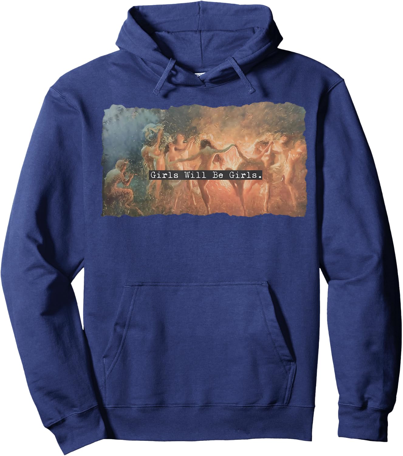 Girl Will Be Girls Spooky Season Witches Witch Halloween Hoodie - Hoodie | Navy