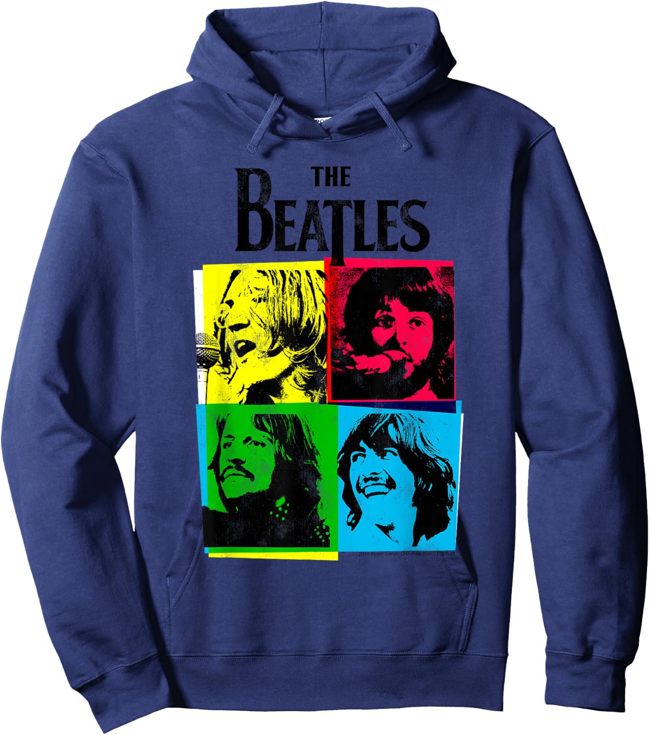 The Beatles - CMYK Beatles Hoodie - Hoodie | Navy