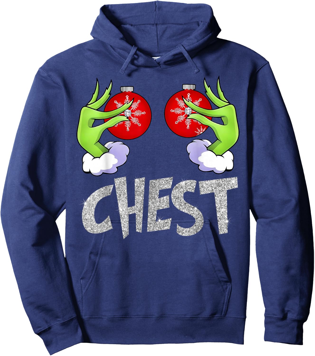 Chest Nuts Matching Chestnuts Xmas Christmas Couples Women Hoodie - Hoodie | Navy