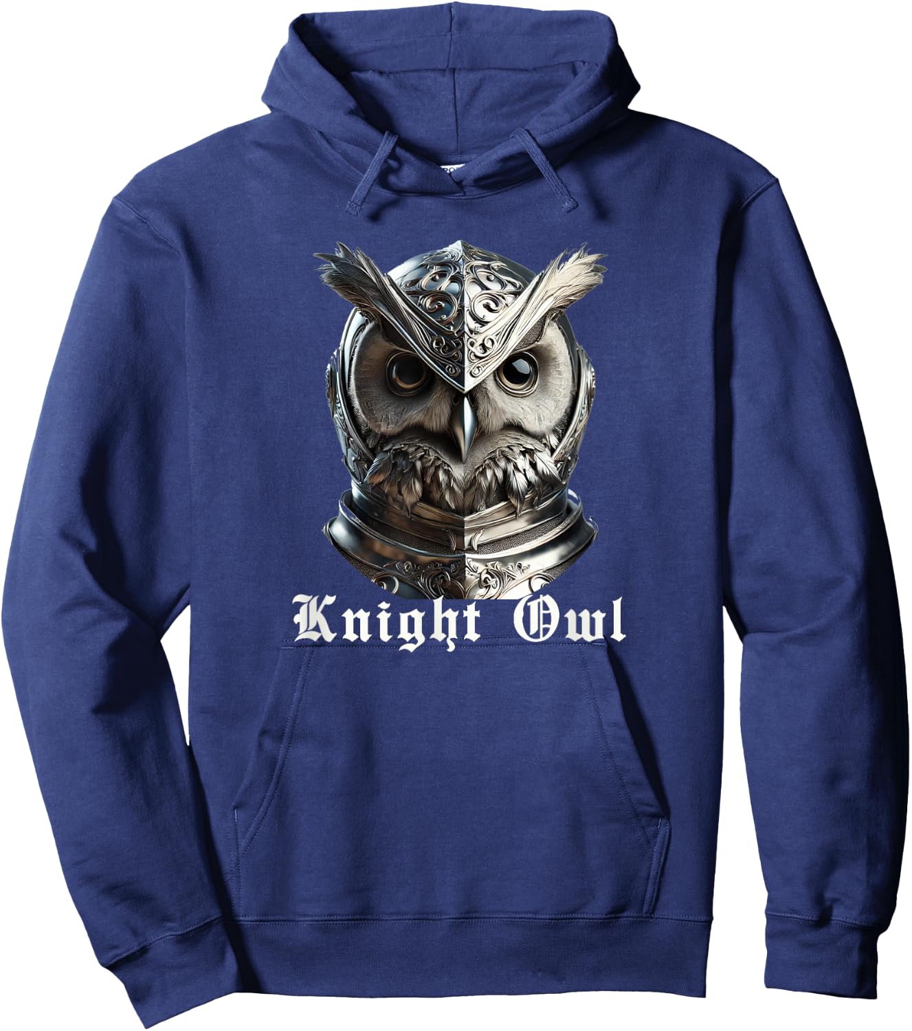 Funny Pun Knight Night Owl Nocturnal Adults Women Hoodie - Hoodie | Navy