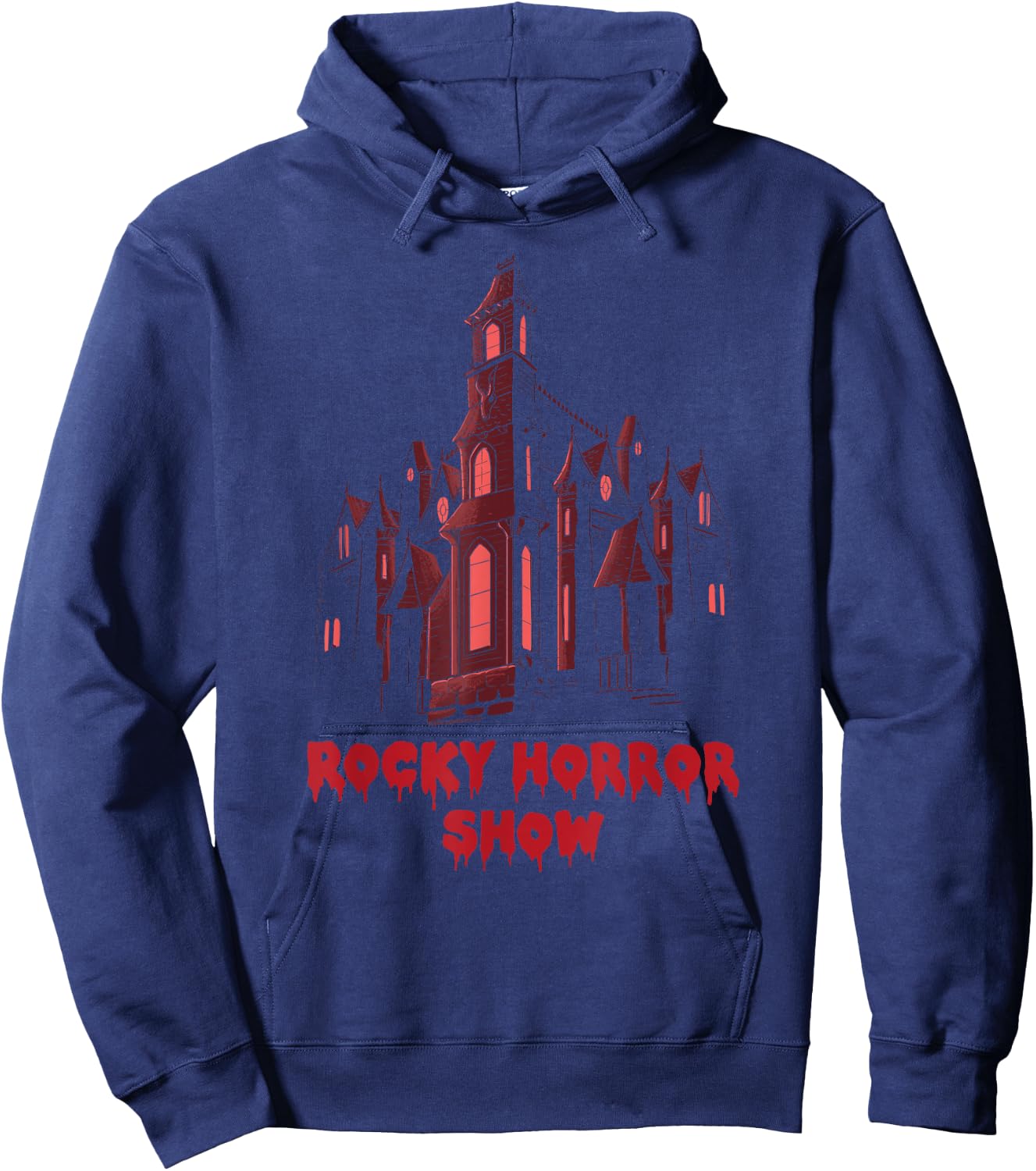 Rocky Horror Show Dr Frank N Furter's Mansion Hoodie - Hoodie | Navy