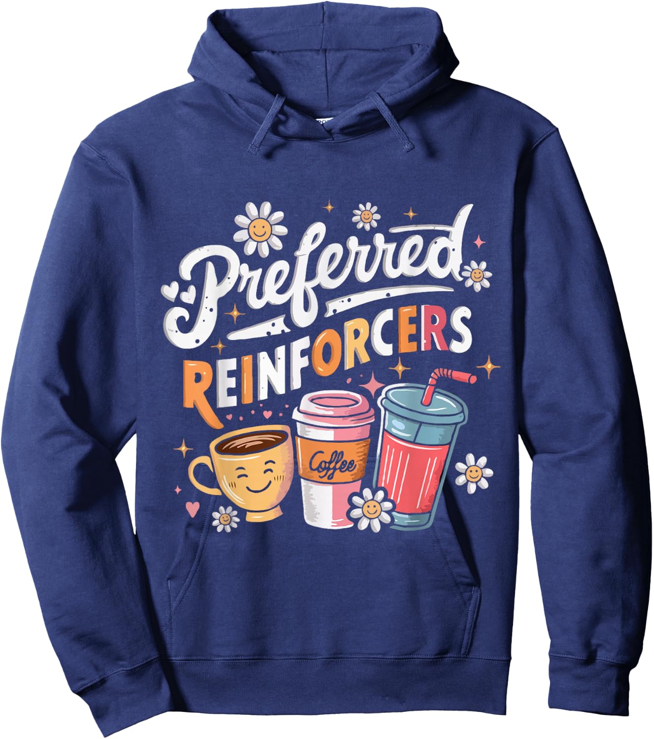 Preferred Reinforcers ABA Therapist ABA Therapy Hoodie - Hoodie | Navy