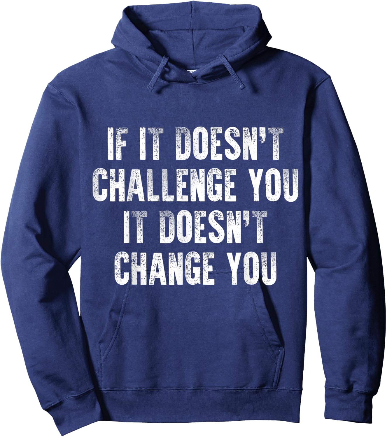 Inspirational & Motivational Quote For Workout Gym & Fitness Hoodie - Hoodie | Navy