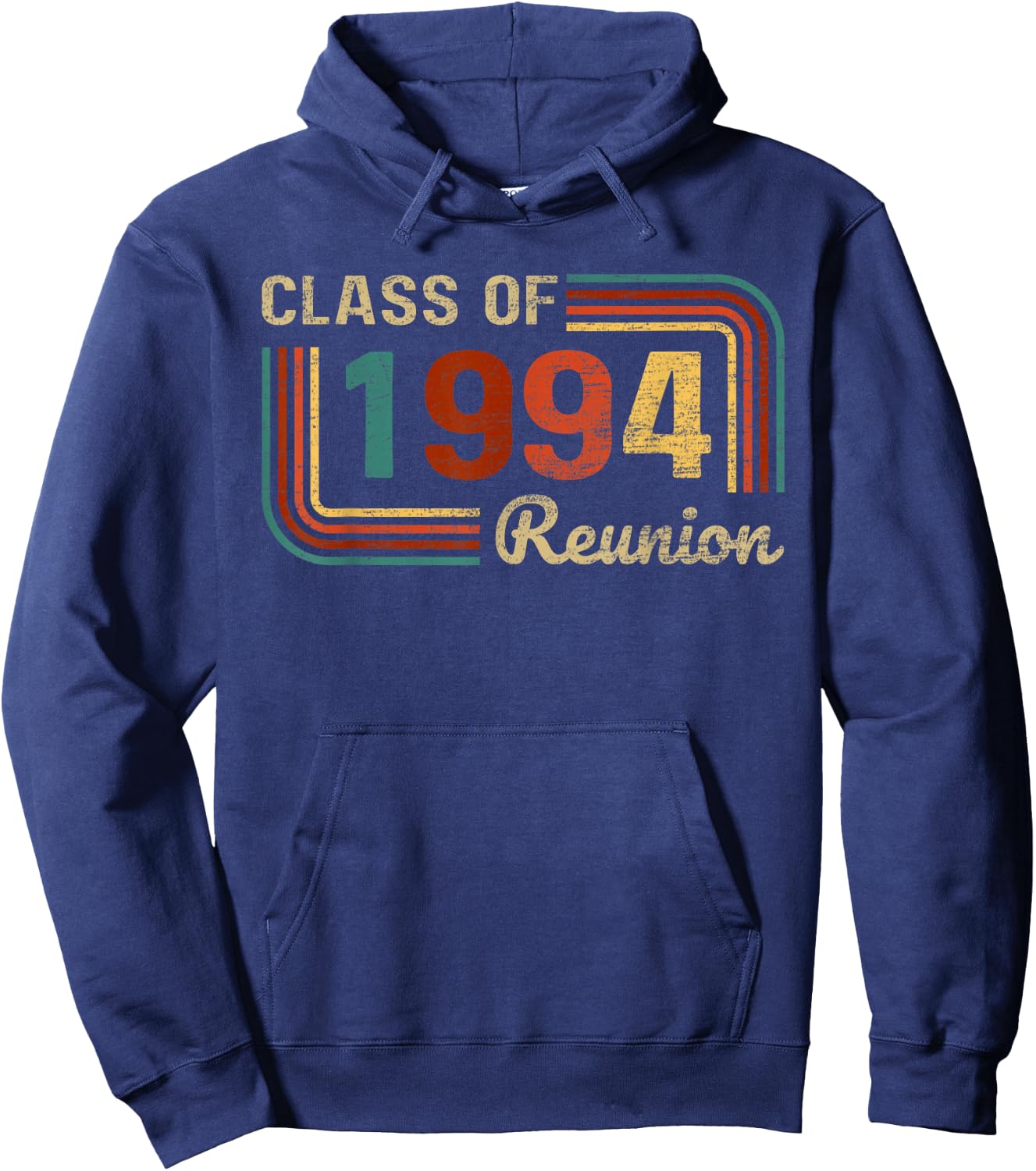 Vintage Class of 1994 30th Reunion Graduation Classmate Hoodie - Hoodie | Navy