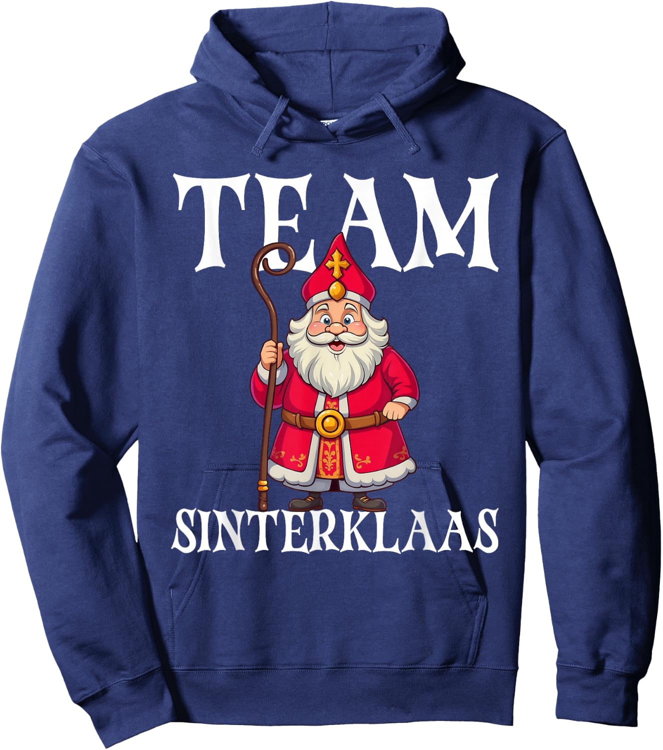 Team Sinterklaas Dutch Christmas Santa Sinterklaas Hoodie - Hoodie | Navy