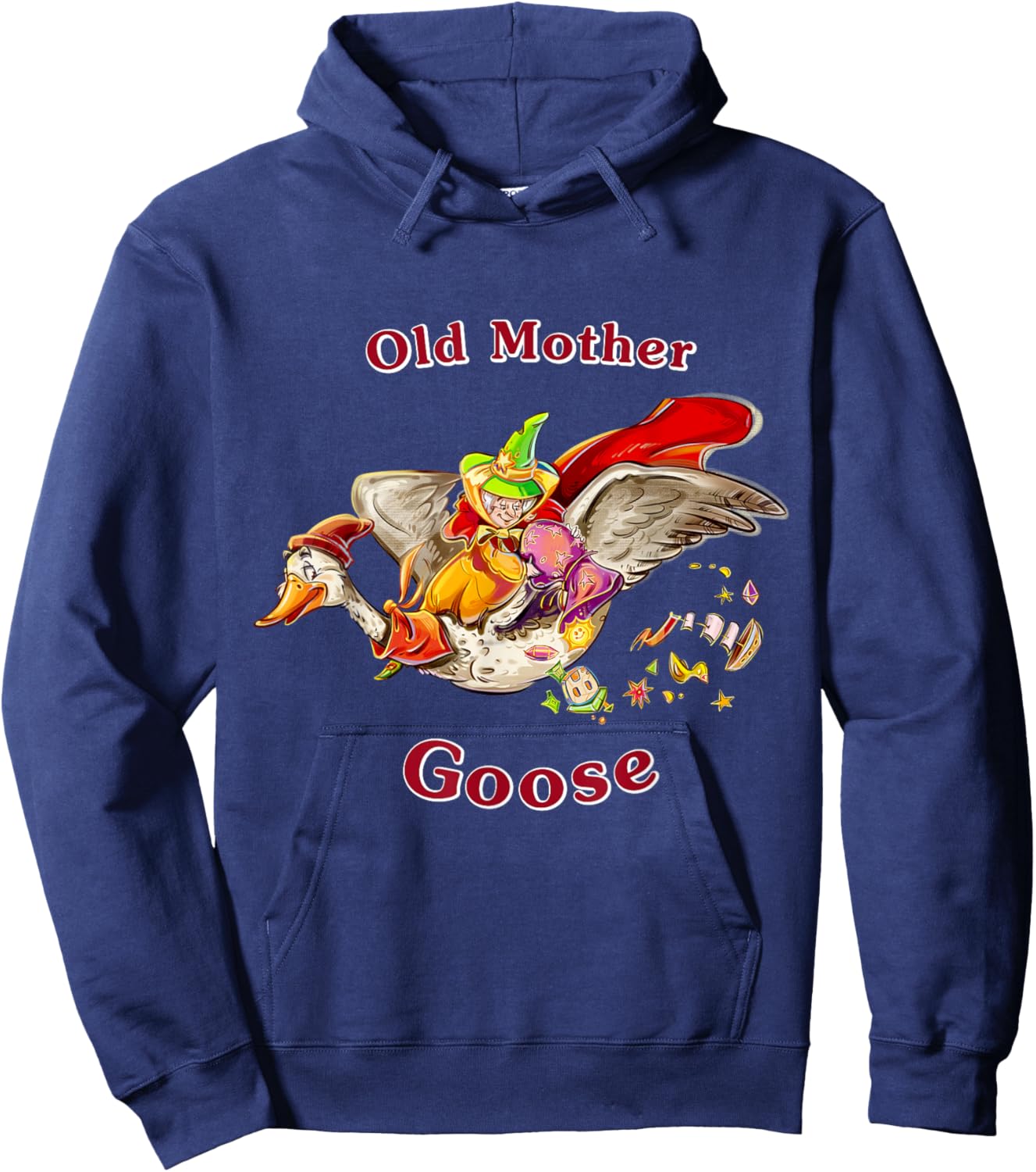 Old Mother Goose Hoodie - Hoodie | Navy