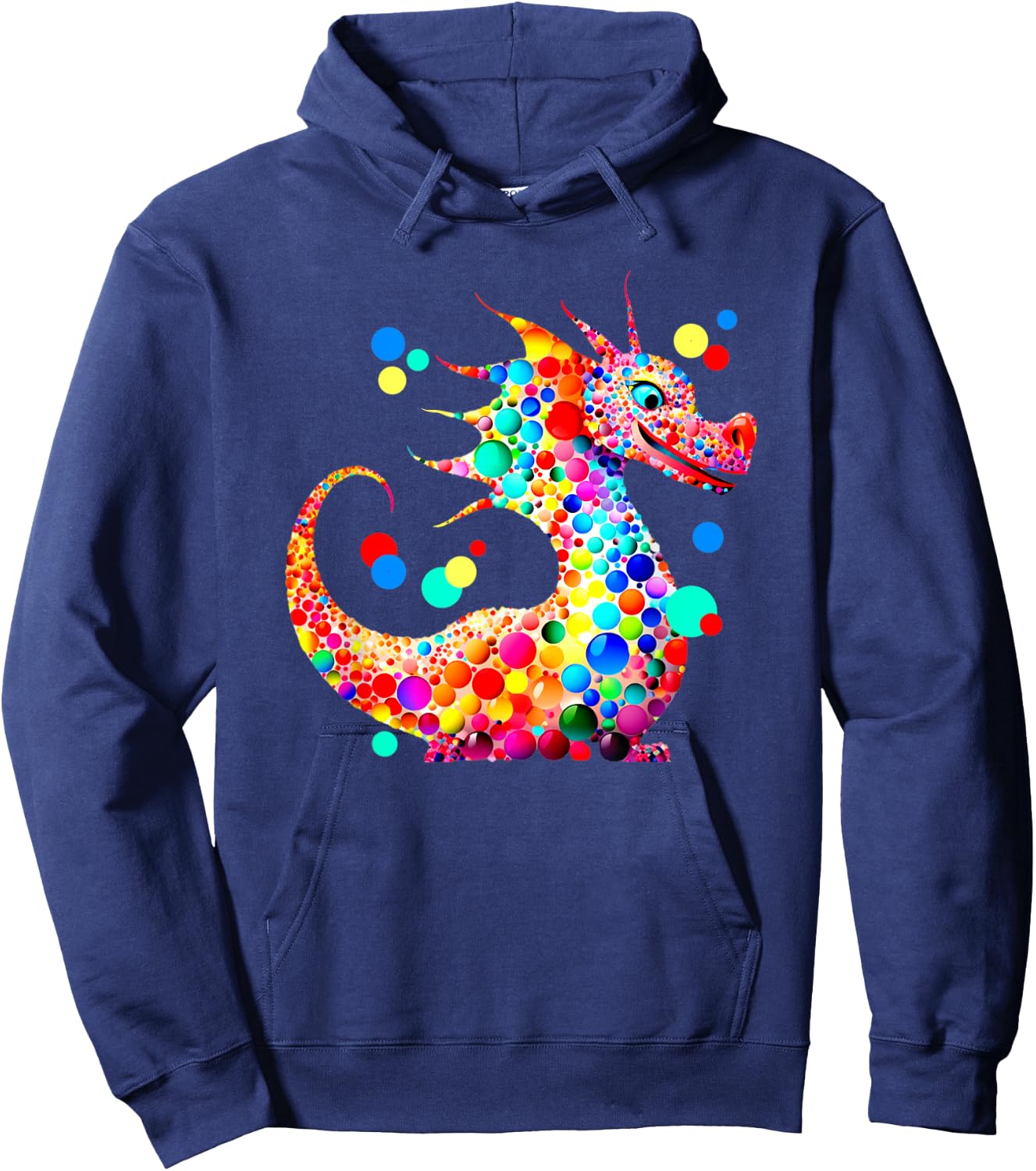 Dot Day Dragon Lovers September Dot Day Art Design Hoodie - Hoodie | Navy