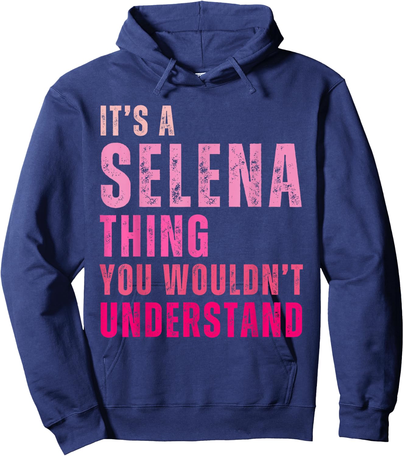 It's A Selena Thing You Wouldn't Understand Selena Vintage Hoodie - Hoodie | Navy