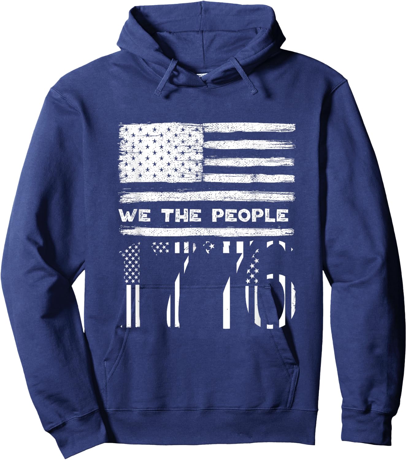 Fourth of July We the People 1776 Shirt USA Constitution Hoodie - Hoodie | Navy