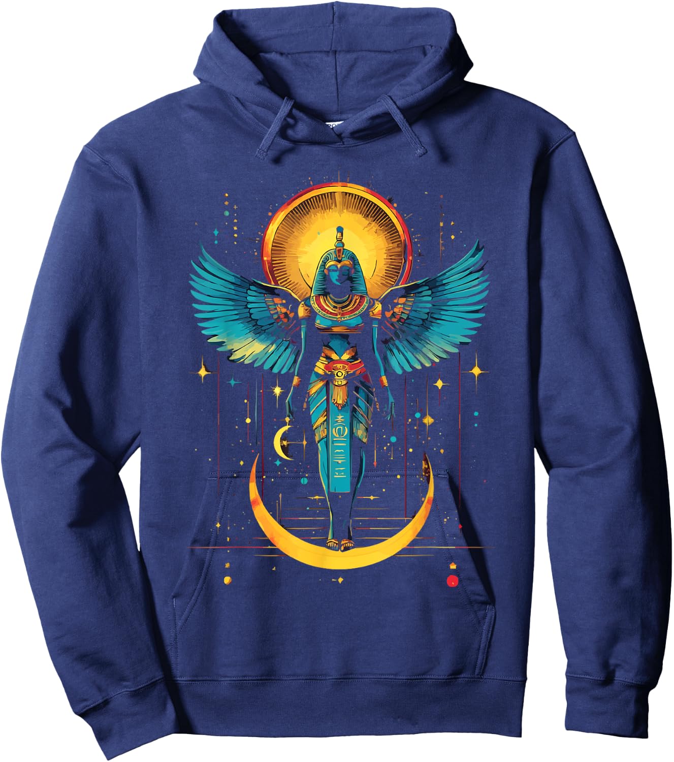 Thoth Egyptian God Egyptian Mythology Pyramid Ancient Egypt Hoodie - Hoodie | Navy