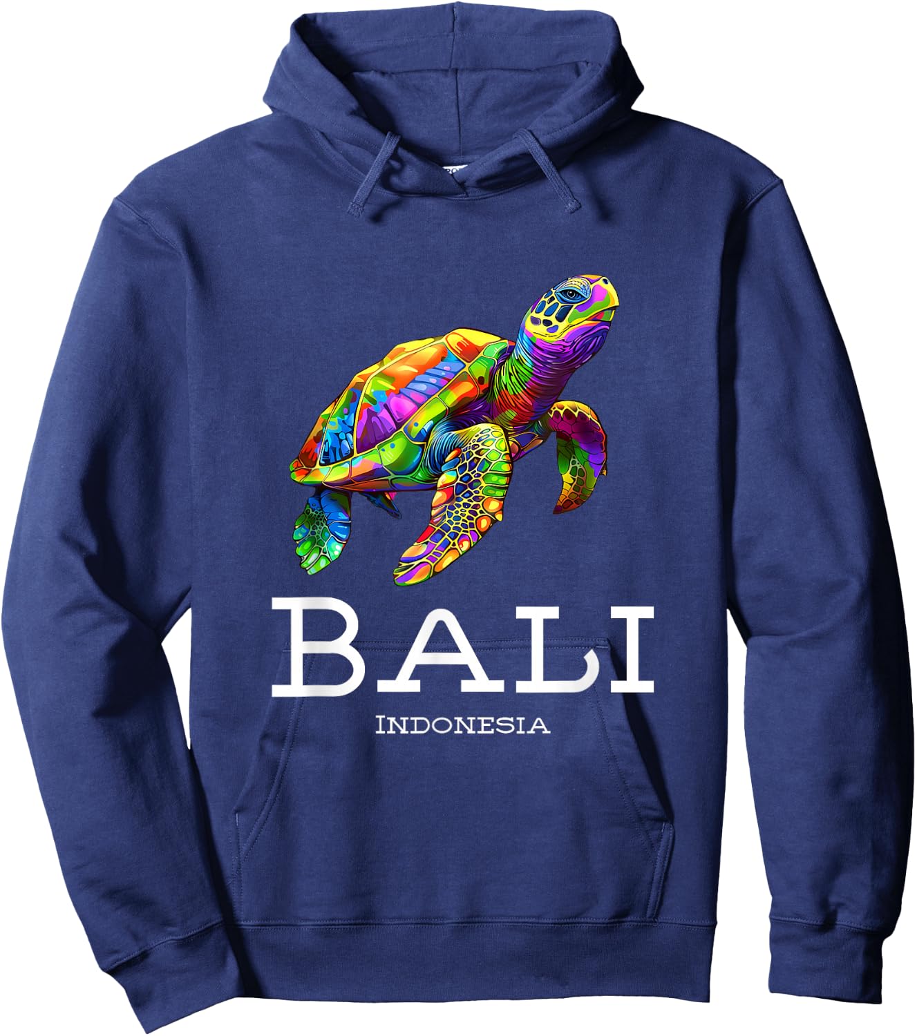 Bali Souvenir Bali Indonesia Souvenir / Bali , Small, Black Hoodie - Hoodie | Navy