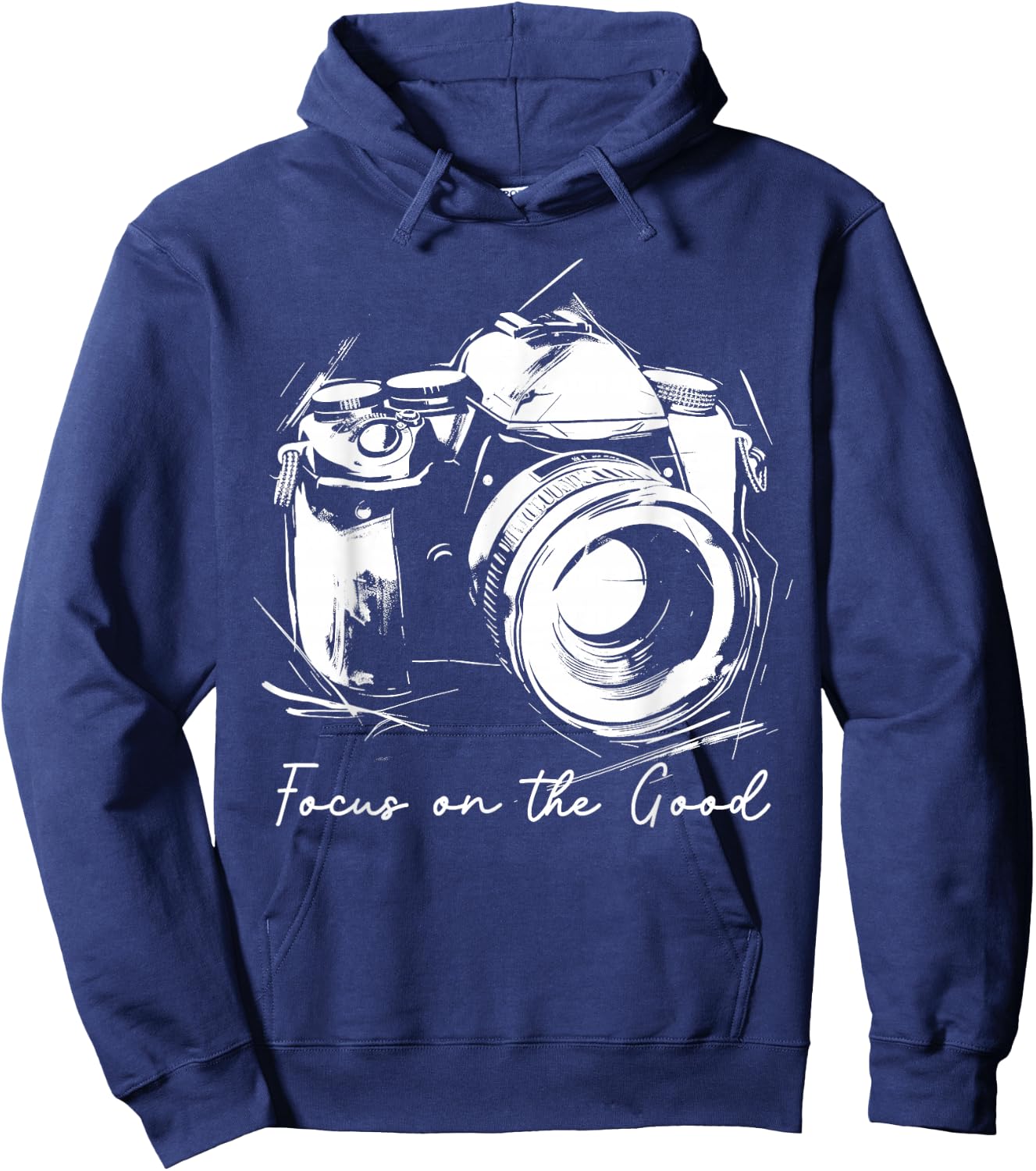 Photographer Focus On The Good Camera Vintage Photography Hoodie - Hoodie | Navy