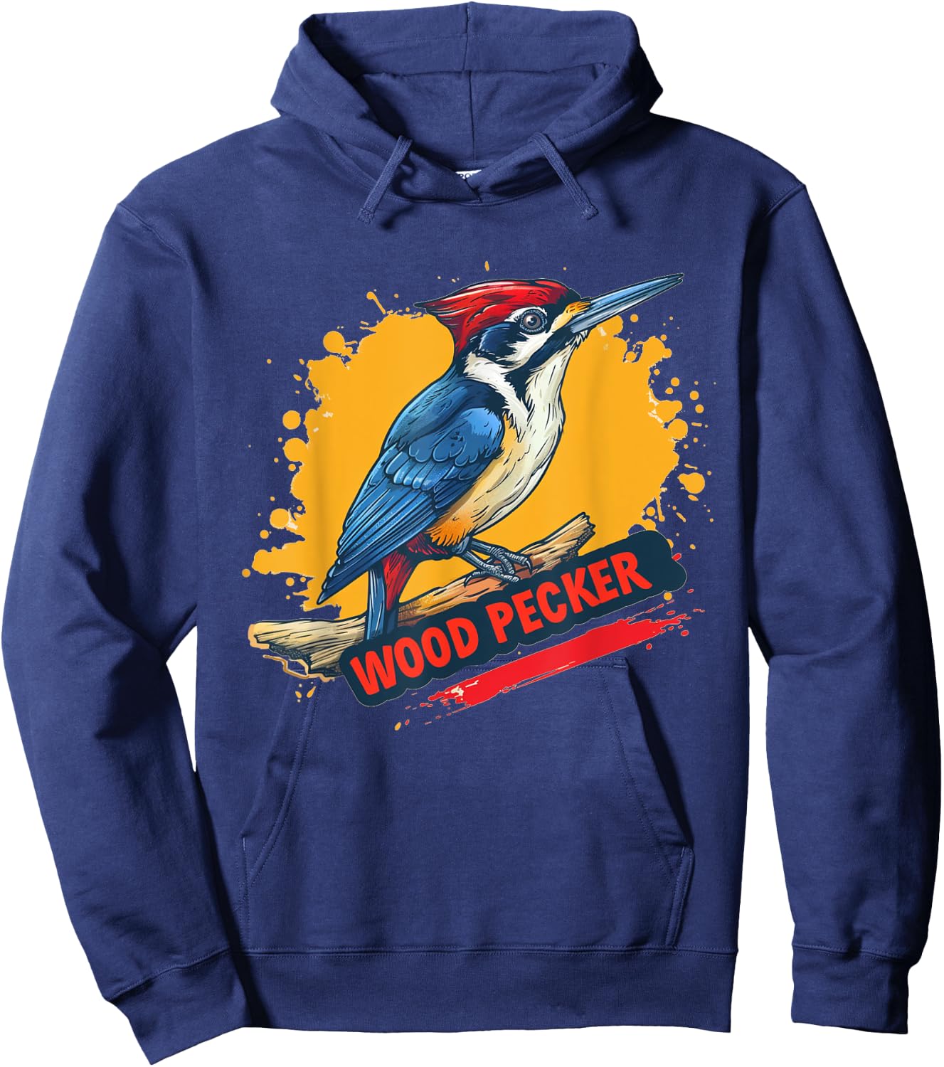 Pretty Woodpecker Bird Costume for Man and Woman Hoodie - Hoodie | Navy