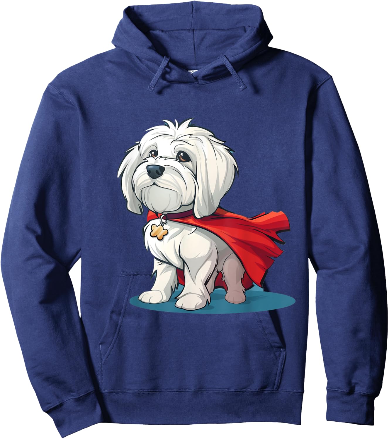 Coton de Tulear Dog - Coton de Tulear Women Kids Hoodie - Hoodie | Navy