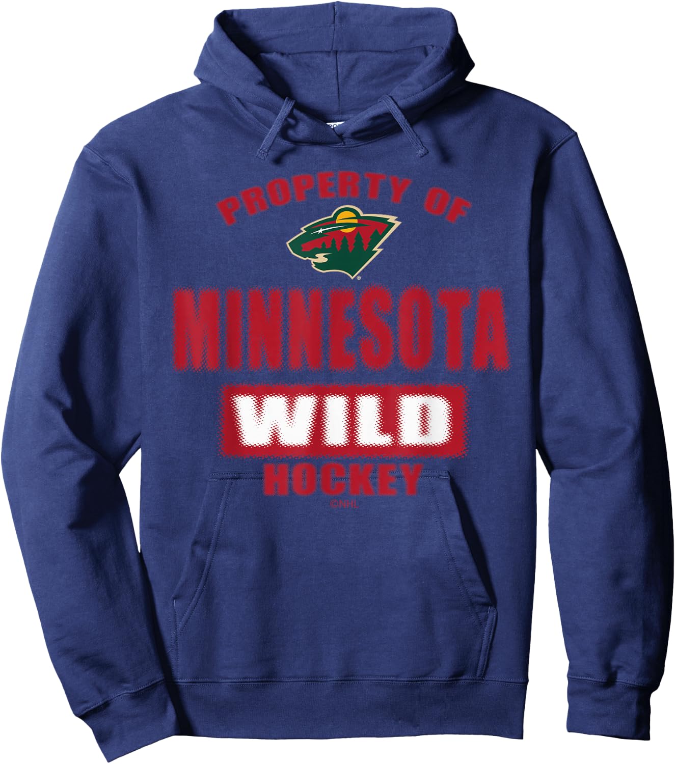 Minnesota Wild Property Black NHL Officially Licensed Hoodie - Hoodie | Navy