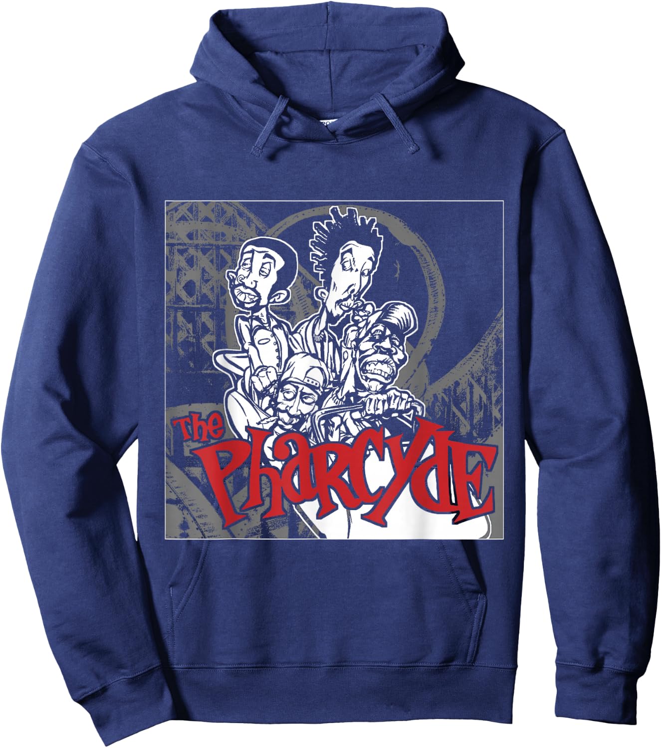 The Pharcyde - Bandana Hoodie - Hoodie | Navy