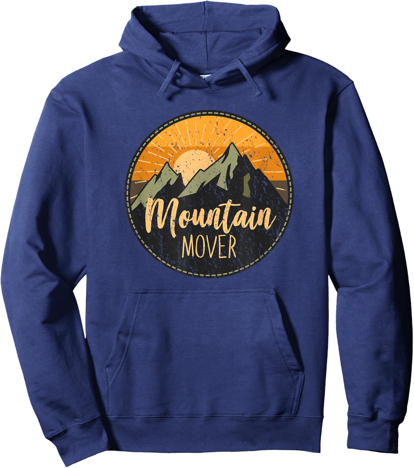 Mountain Mover Outdoors Inspirational Hoodie - Hoodie | Navy