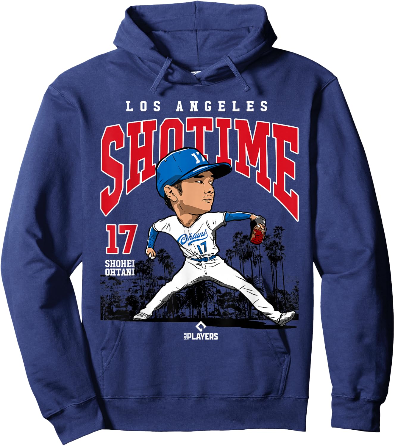 Shohei Ohtani | Los Angeles Baseball MLB Player | MLBOHT3005 Hoodie - Hoodie | Navy