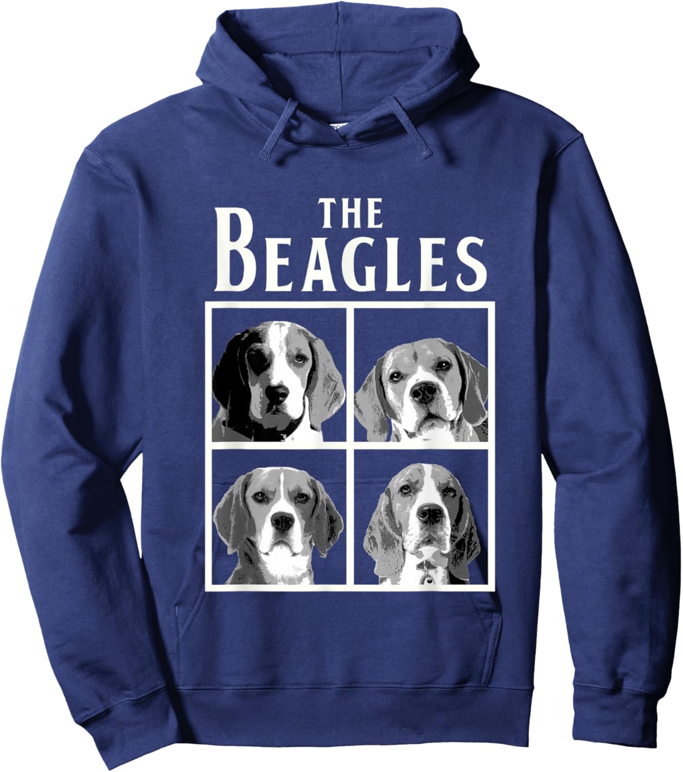 The Beagles Dog T Shirt Funny Beagle Dog Owner Gift Hoodie - Hoodie | Navy