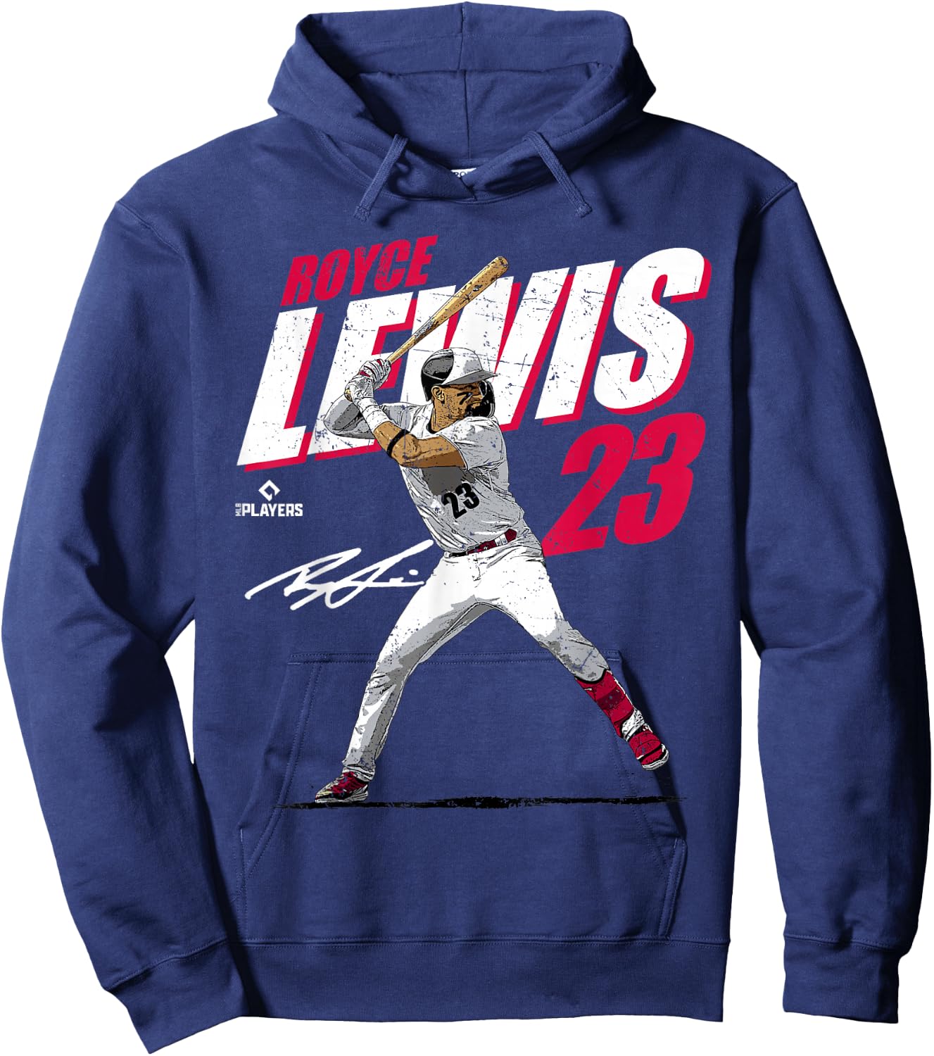 Royce Lewis | Minnesota Baseball Players | MLBRLS3001 Hoodie - Hoodie | Navy