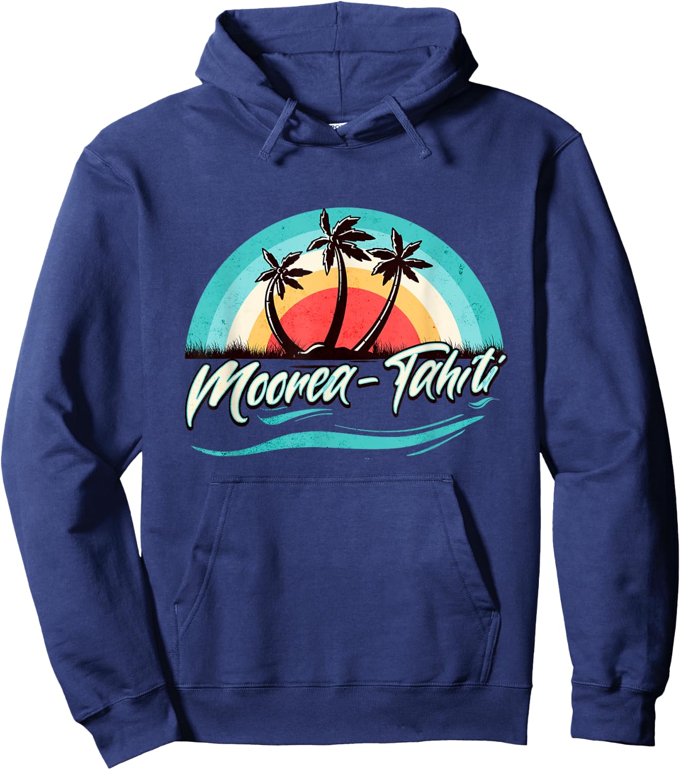 French Polynesia Moorea Tahiti Hoodie - Hoodie | Navy