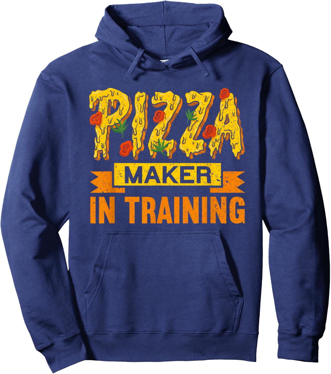 Pizza Maker In Training Kids Children Funny Pizza Making Hoodie - Hoodie | Navy