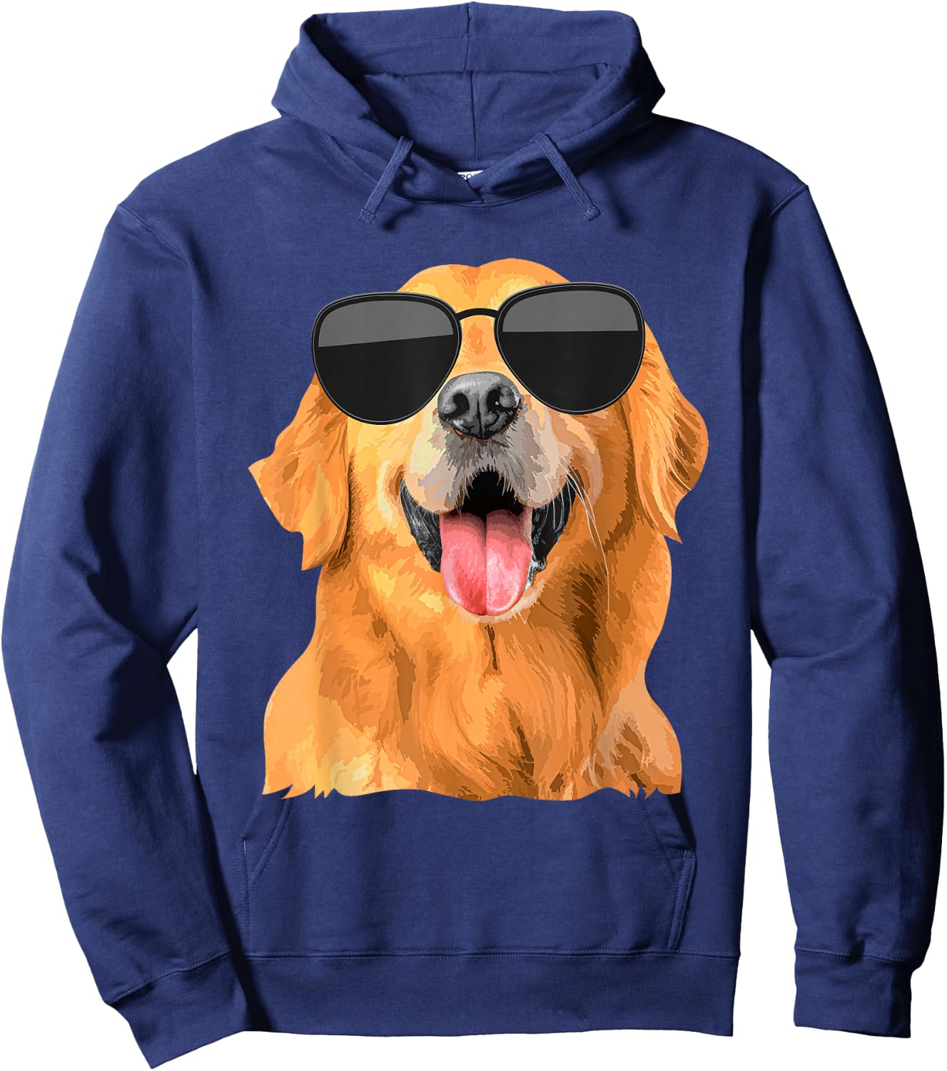 Golden Retriever Design Women Golden Retriever Lover Hoodie - Hoodie | Navy