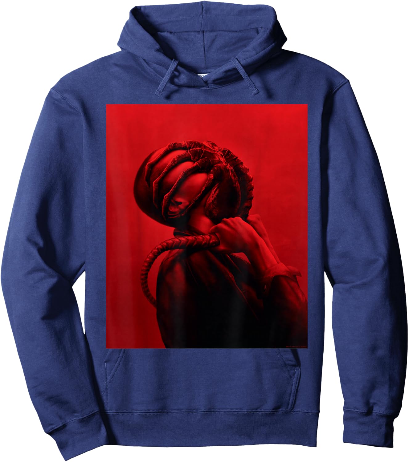 20th Century Studios Alien: Romulus Xenomorph Facehugger Attack Official Poster , Small, Black Hoodie - Hoodie | Navy