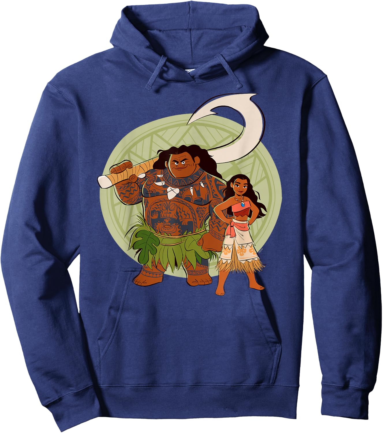 Disney Moana and Maui Best Friends Adventure Together Hoodie - Hoodie | Navy