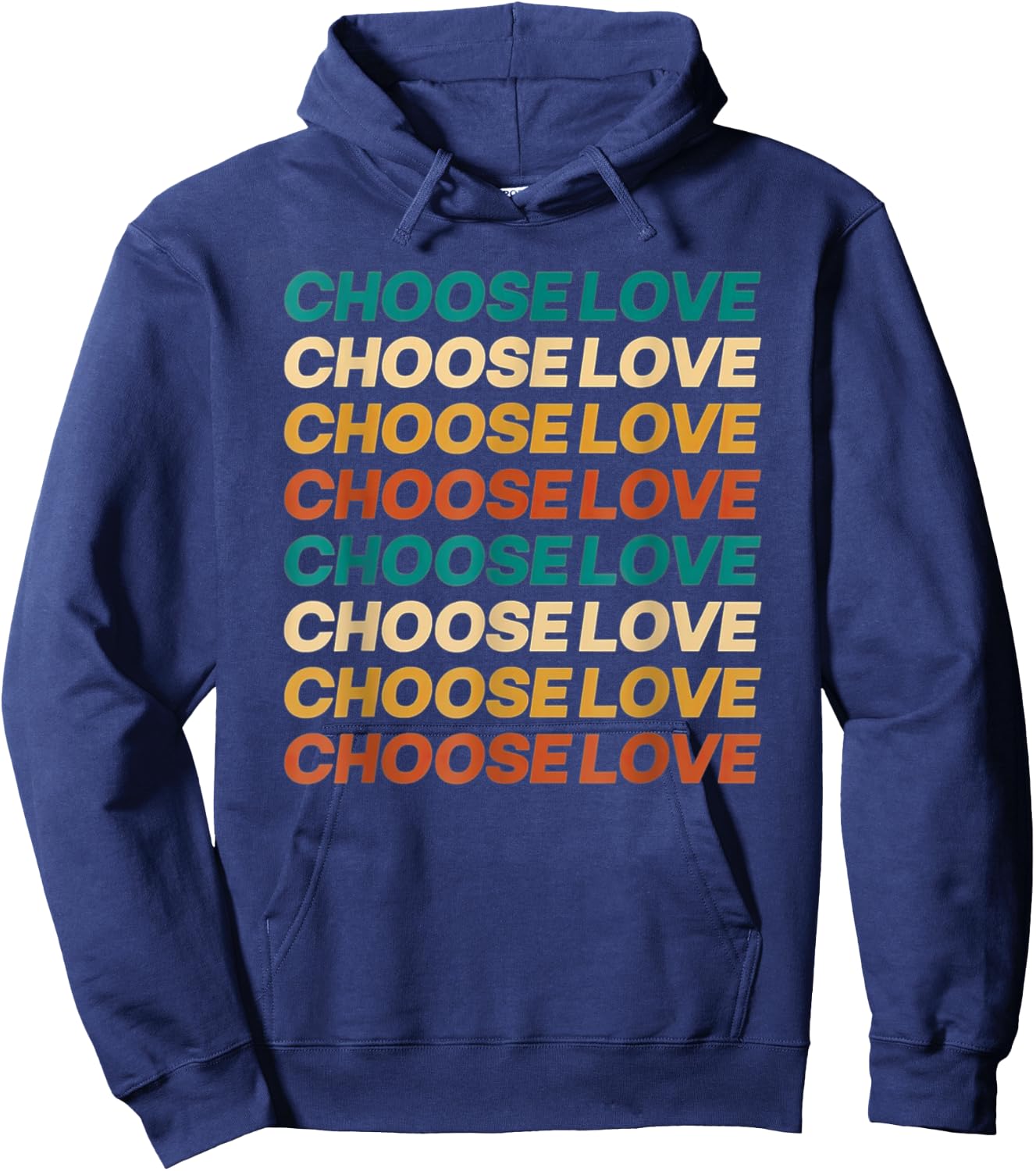 Choose Love - Bills Choose Love - Inspirational Hoodie - Hoodie | Navy