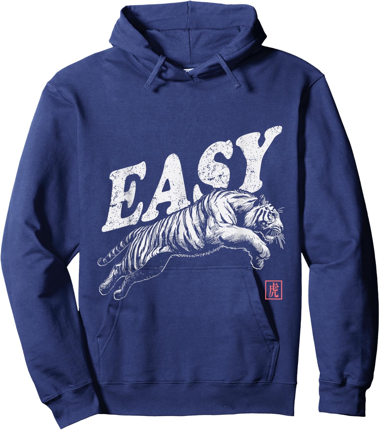 Easy Tiger Men Women Hoodie - Hoodie | Navy