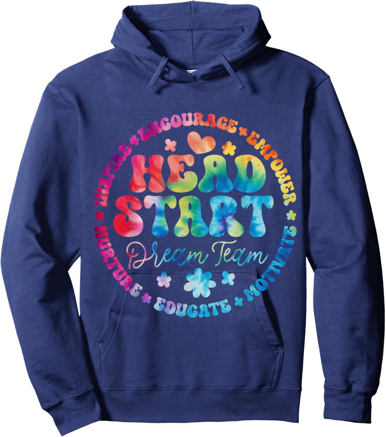 Head Start Squad Homeschool Teacher Headstart Back To School Hoodie - Hoodie | Navy