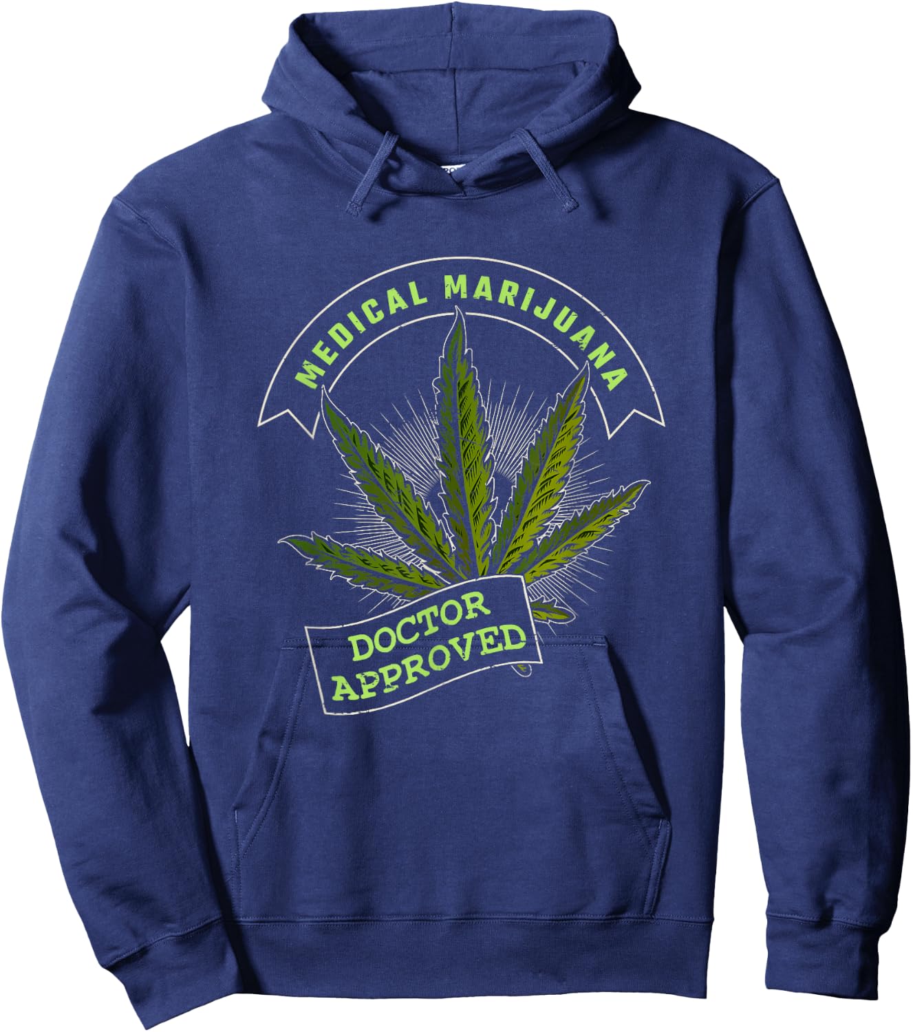 Medical Marijuana Doctor Cannabis CBD Medicinal Hoodie - Hoodie | Navy